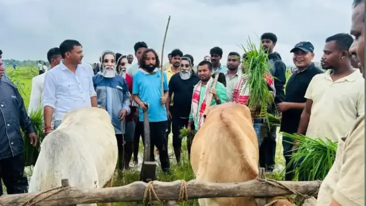 लाख पहरे के बाद भी नगड़ी में चल ही गया हल, चंपई रहे हाउस अरेस्ट, JLKM ले गया क्रेडिट