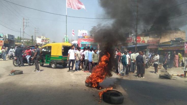 राजधानी में व्यवसायी की हत्या के बाद फूटा आक्रोश, लोगों ने किया सड़क जाम, दुकानें बंद कराई
