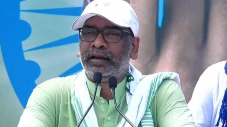 आजादी के बाद देश में जितने लोग नहीं मरे उससे कई गुणा ज्यादा 2014 के बाद मरे, पटना में वोटर अधिकार रैली में दहाड़े हेमंत