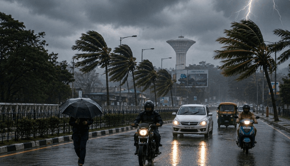 झारखंड में मौसम का बदला मिजाज, कई जिलों में तेज आंधी-बारिश का अलर्ट