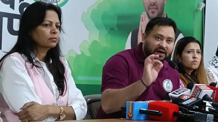 जीविका दीदियों और संविदा कर्मियों को करेंगे परमानेंट, हर परिवार के एक सद्स्य को सरकारी नौकरी... तेजस्वी ने किया वादा