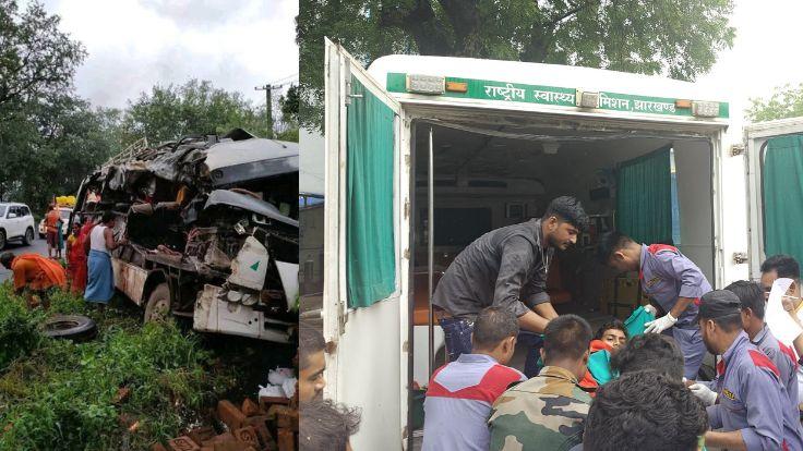 झारखंड में भीषण सड़क हादसा: बिहार के 5 कांवरियों की मौत, कई गंभीर रूप से घायल