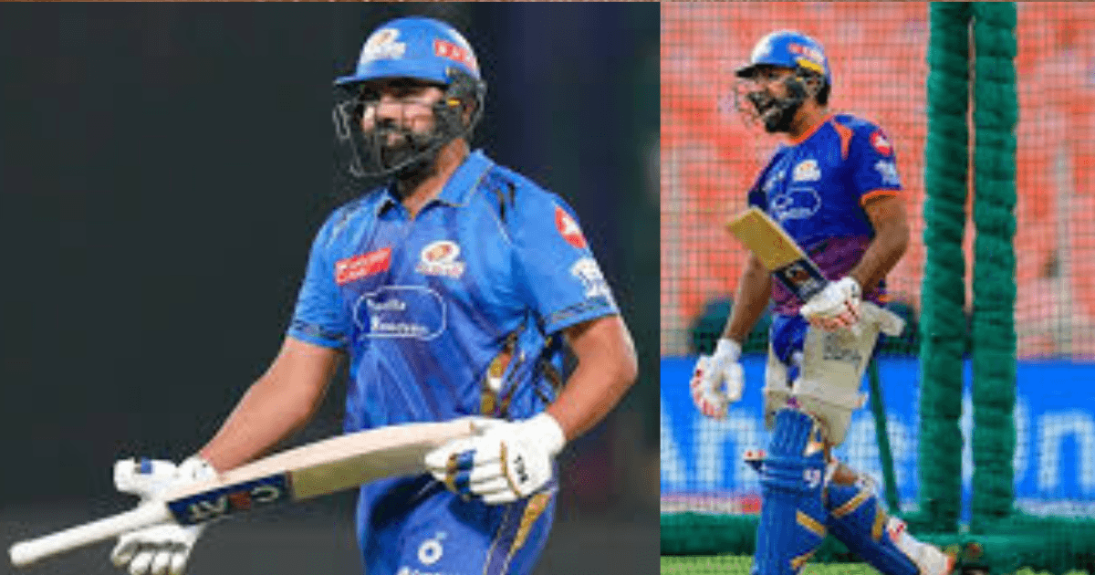 GT मुकाबले से पहले MI को राहत, रोहित शर्मा की फिटनेस पर बड़ा अपडेट