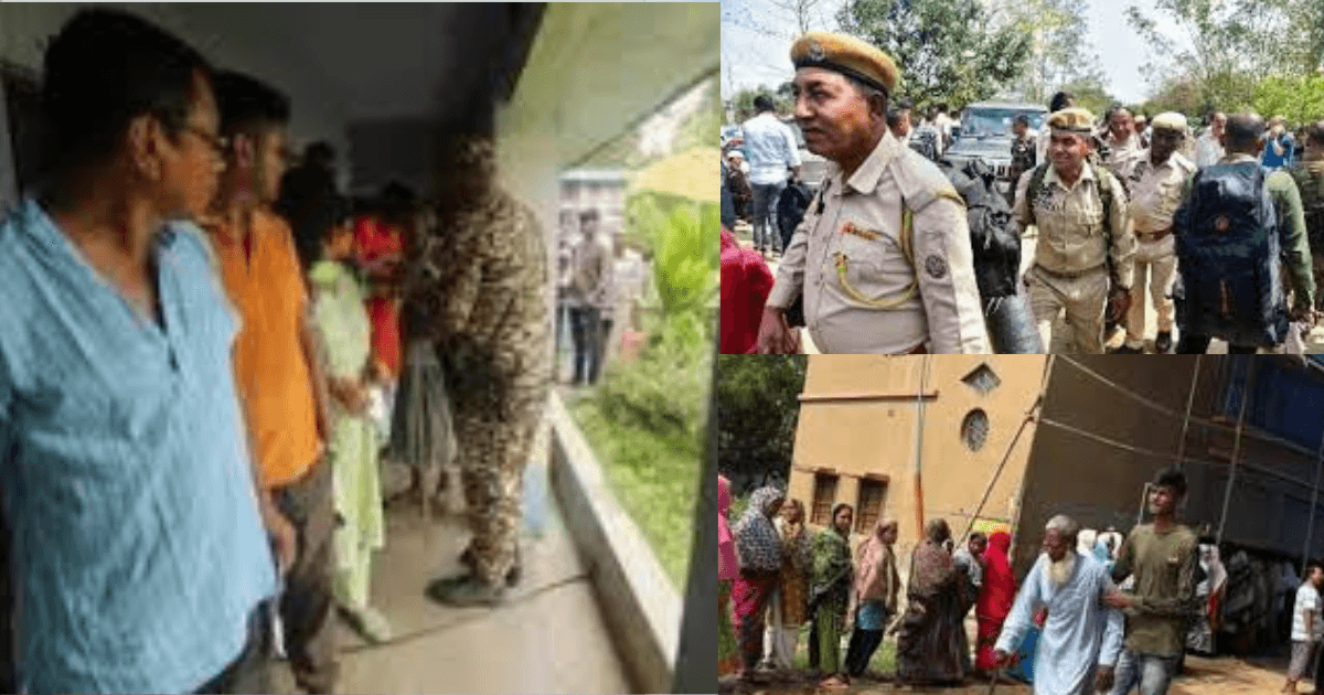 बंगाल चुनाव 2026: मुर्शिदाबाद में बम हमला, वोटिंग के बीच फैली दहशत