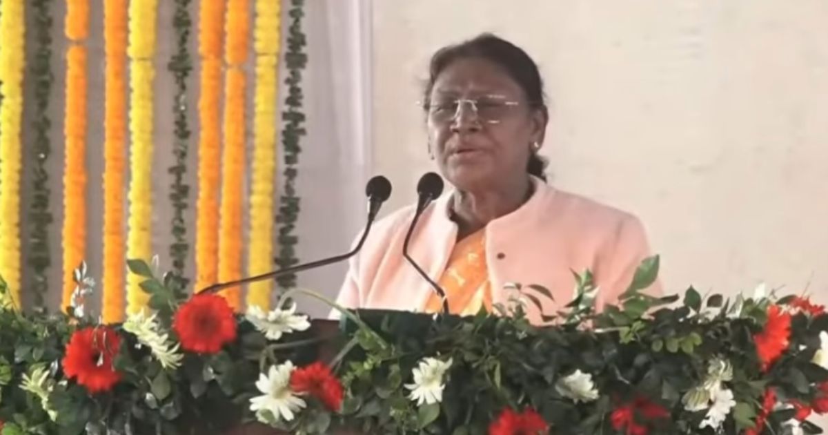 ओलचिकी लिपि शताब्दी समारोह में राष्ट्रपति का संथाली गीत, भाव-विभोर हुआ जमशेदपुर