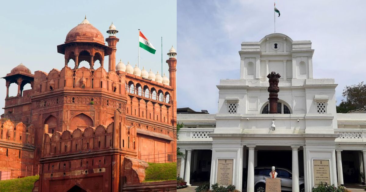 दिल्ली हाई अलर्ट: लाल किला और विधानसभा को बम से उड़ाने की धमकी, स्कूल और नेता भी निशाने पर