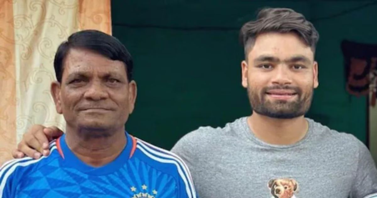 टी-20 विश्व कप छोड़ अलीगढ़ पहुंचे रिंकू सिंह, पिता को दी अंतिम विदाई