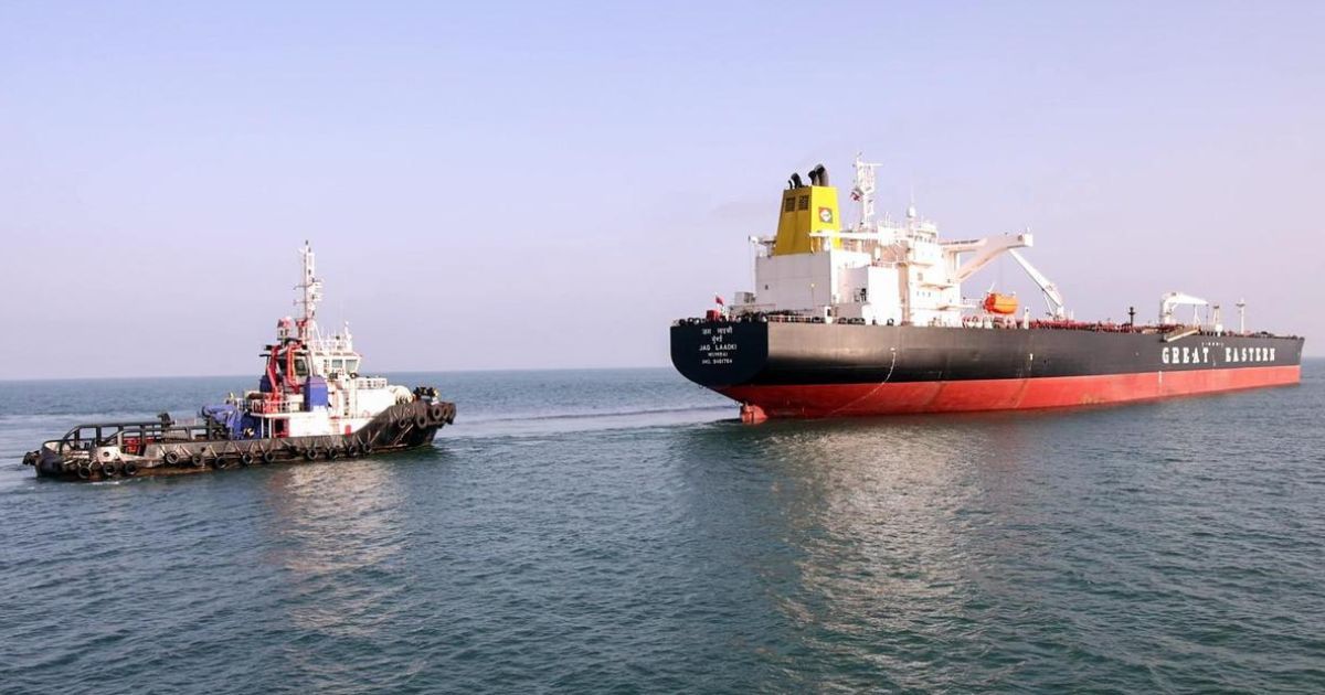 खाड़ी में तनाव के बीच भारत को राहत, 80 हजार टन तेल लेकर ‘जग लाडकी’ सुरक्षित पहुंचा