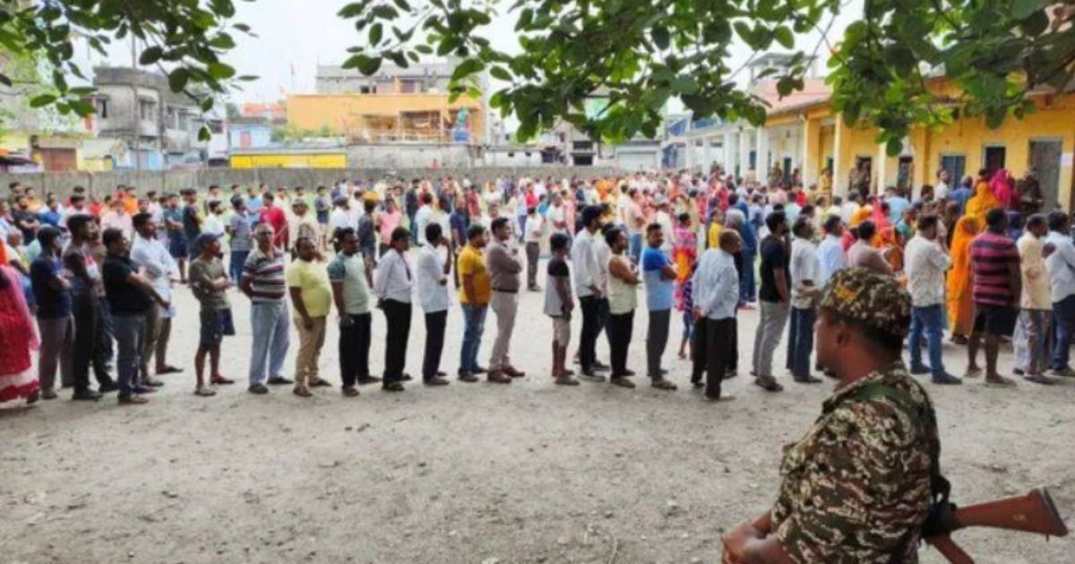 बंगाल में रिकॉर्ड वोटिंग, पहले चरण में 89.93% मतदान; 2021 के मुकाबले करीब 5% ज्यादा, हिंसा के बीच भी लंबी कतारें