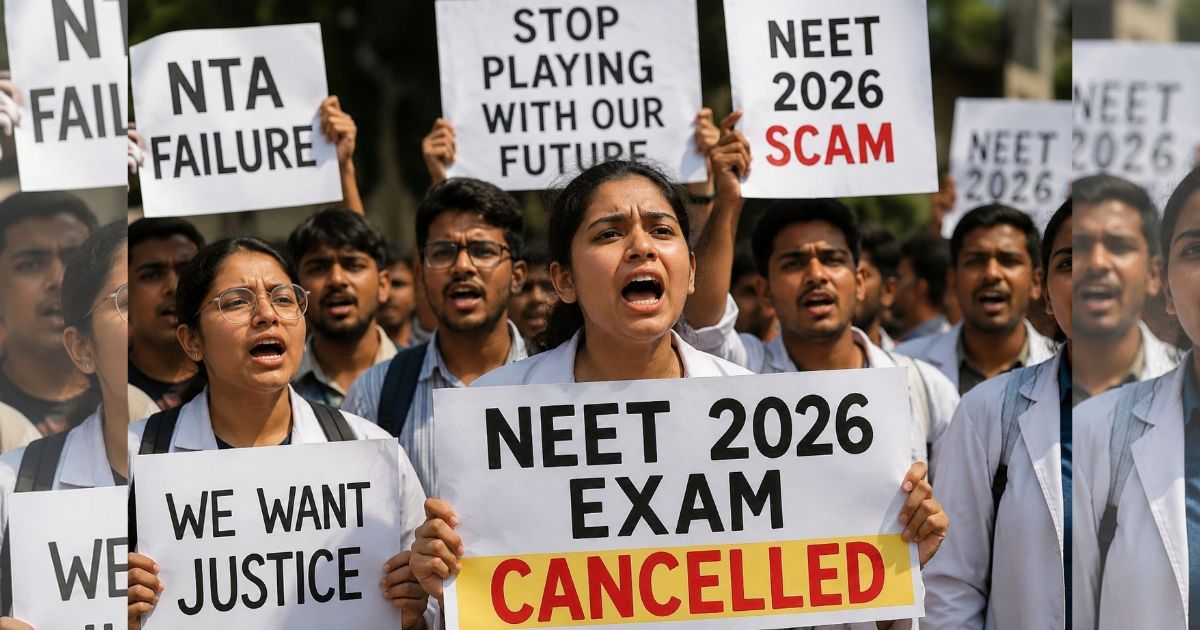 NEET-UG 2026 परीक्षा रद, पेपर लीक विवाद के बाद CBI जांच के आदेश; लाखों छात्रों का भविष्य अधर में