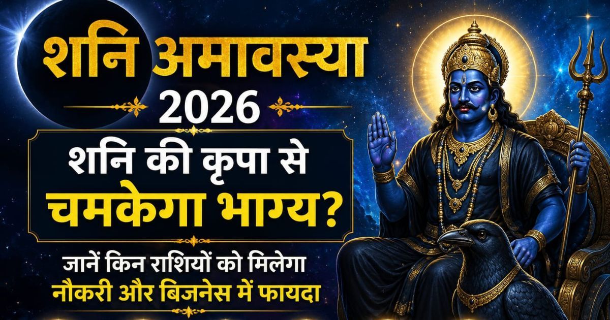 Shani Amavasya 2026: शनि की कृपा से चमकेगा भाग्य? जानें किन राशियों को मिलेगा नौकरी और बिजनेस में फायदा