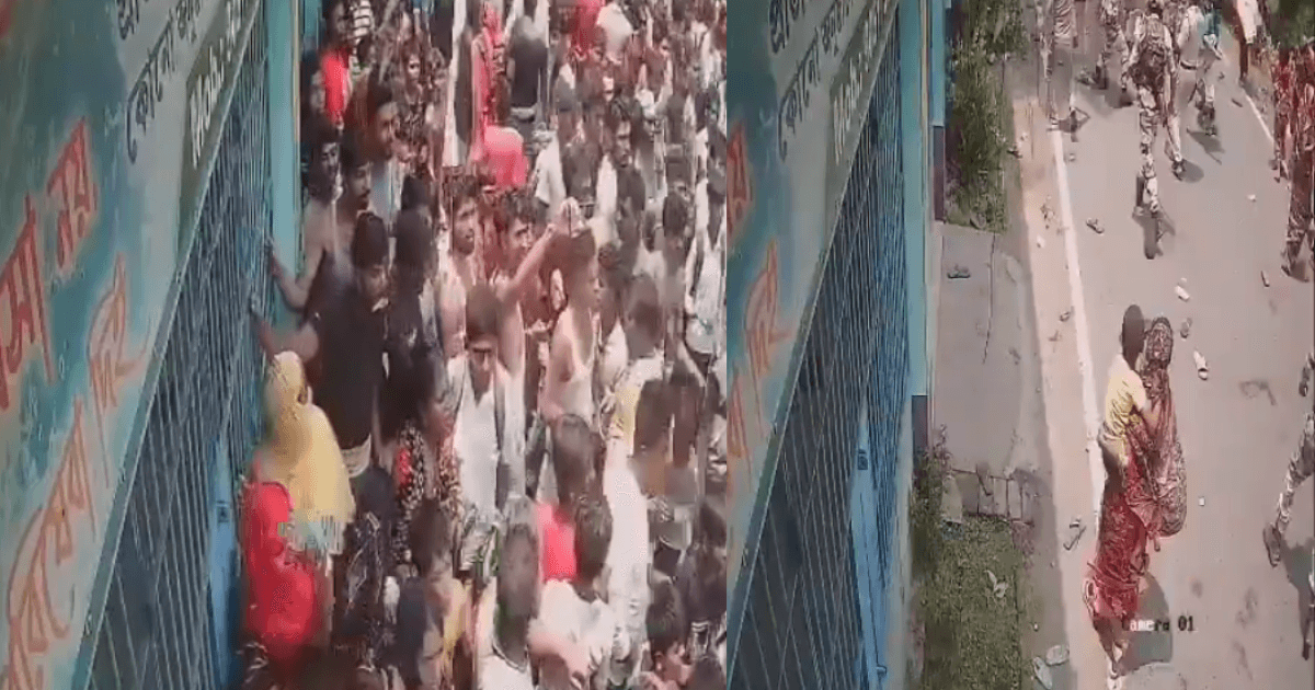 VIDEO: जहांगीर खान की रिहाई की मांग पर प्रदर्शन, लाठीचार्ज के बाद तालाब में कूदे लोग