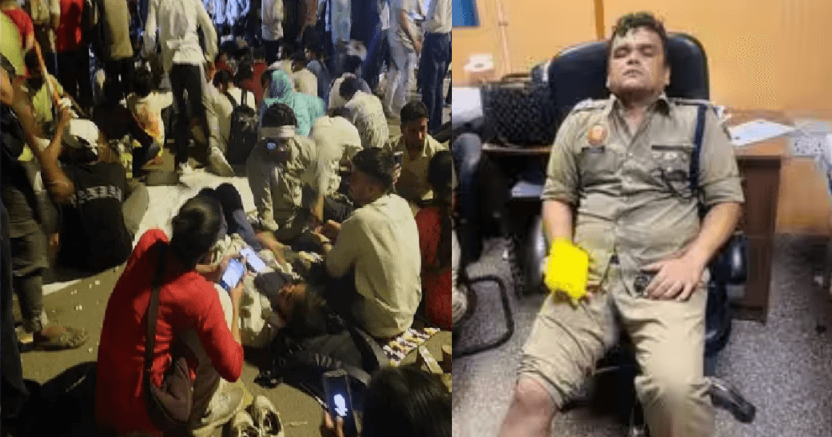 दिल्ली में संसद चलो मार्च के दौरान हिंसा, 118 पुलिसकर्मी घायल; 70 लोग हिरासत में