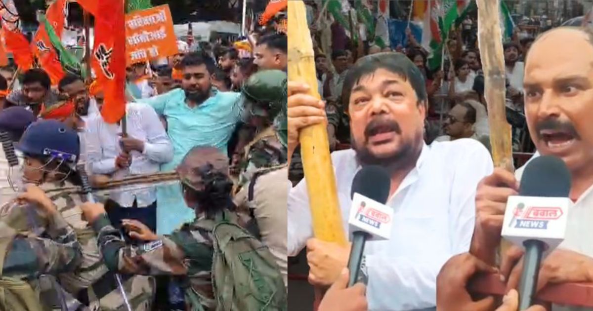 NEET से ध्यान हटाकर JPSC पर आक्रामक हुई BJP, कांग्रेस ऑफिस तक पहुंचा प्रदर्शन; कल भाजपा मुख्यालय निशाने पर, रांची में सियासी टकराव का दूसरा राउंड तय!