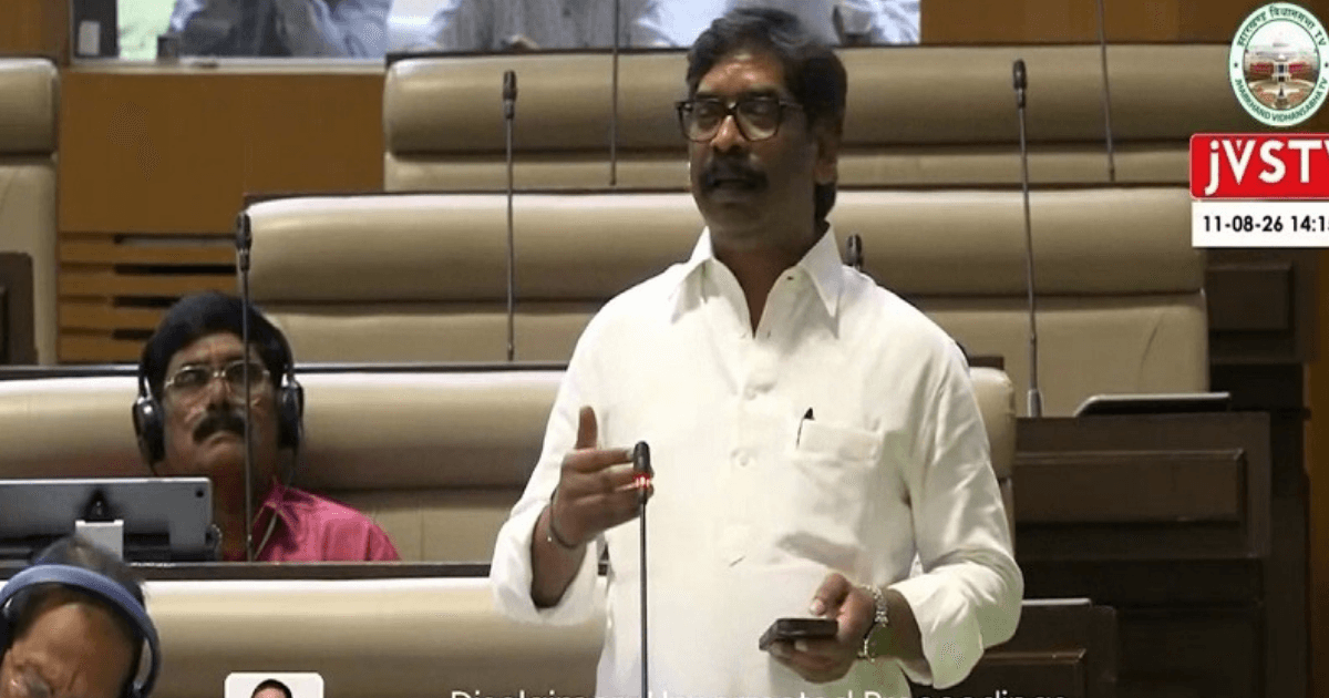 छात्रों के मुद्दे पर CM हेमंत सोरेन का विपक्ष पर हमला, बोले- ‘छात्रों के वेश में षडयंत्र कर रहे हैं’
