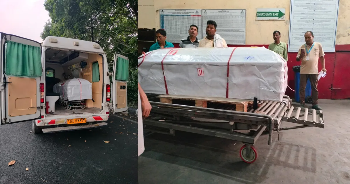 मुख्यमंत्री हेमंत सोरेन की पहल पर वियतनाम से रांची लाया गया राजा कुमार वर्मा का पार्थिव शरीर