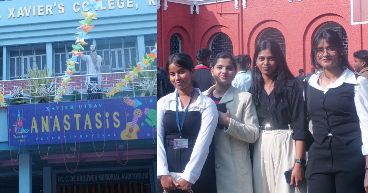 St. Xavier's में तीन दिवसीय यूथ फेस्ट ‘अनास्तासिस’ का रंगारंग आगाज़, दोस्ती, मस्ती और यादों में सराबोर हुए कॉलेज के दिन