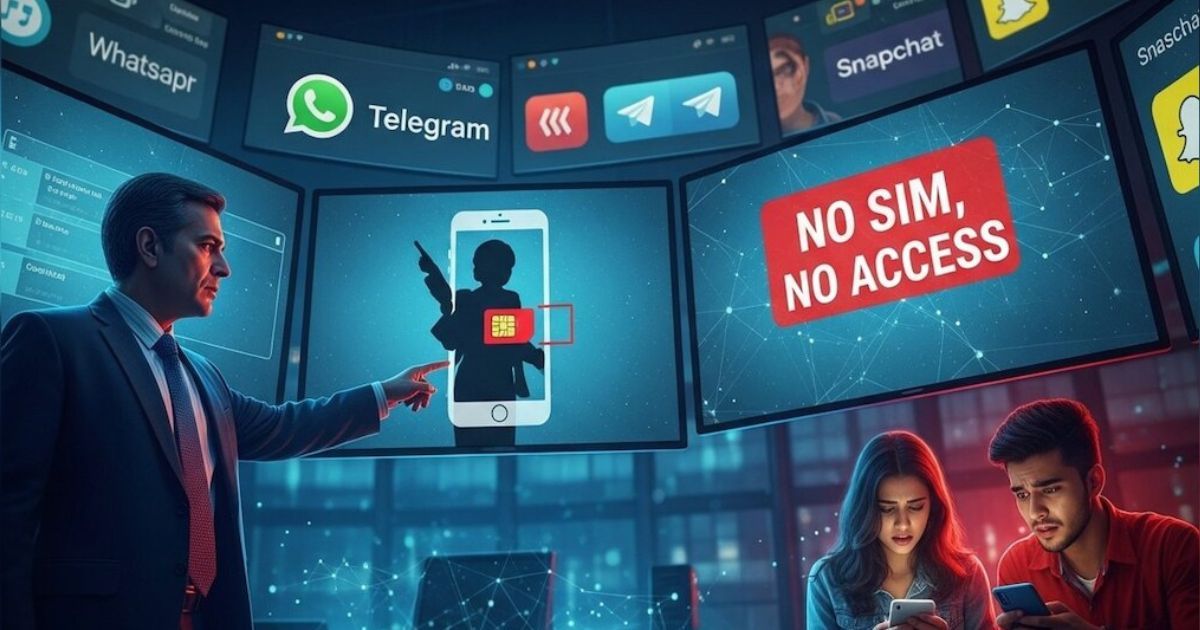 1 मार्च से सख्त होगा नियम: बिना सिम कार्ड नहीं चलेंगे WhatsApp, Telegram और Signal, कंप्यूटर पर हर 6 घंटे में होगा लॉगआउट