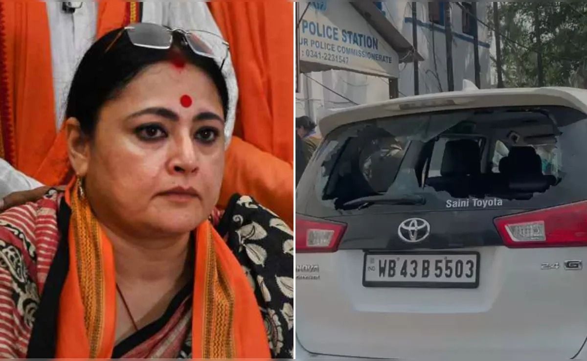 आसनसोल में BJP प्रत्याशी पर हमला! अग्निमित्रा पॉल की कार पर पत्थरबाजी, चुनाव के बीच बवाल