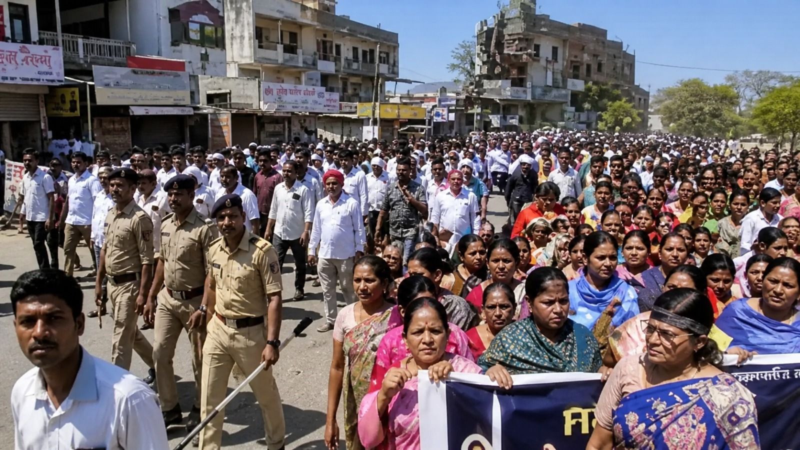 पुणे में मासूम से दरिंदगी के बाद उबाल, सड़कों पर उतरे लोग; आरोपी के लिए कड़ी सजा की मांग